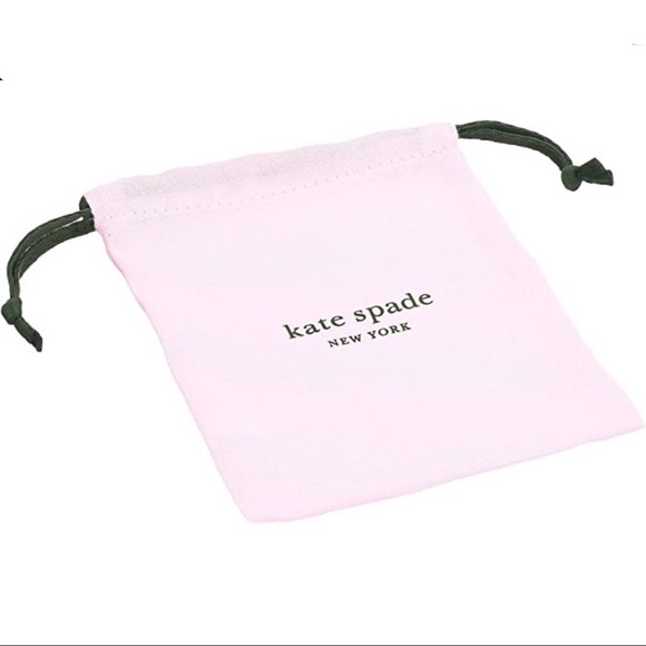 Kate Spade Purple Glitter Stud Earrings - Picture 5 of 5